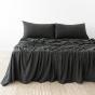 Bambury BedT Organica Sheet Set | Queen | Charcoal