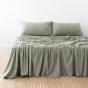 Bambury BedT Organica Sheet Set | Queen | Sage 