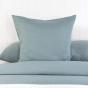 Bambury Grace Euro Pillowcase 65x65cm | Steel Blue