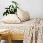 Bambury Daisy Flannelette Sheet Set | Double