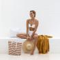 Bambury Printed Beach Tote 48 x 38 x 15 Bayview Auburn