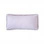 Bambury Asscher Cushion 30 x 60cm | Lilac