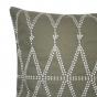 Bambury Mooki Cushion 45x45cm | Olive