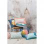 Bambury Gem Cushion Filled 43 x 43cm | Peach