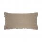 Bambury Glenelg Cushion 30x60cm | Almond