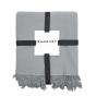 Bambury Avoca Throw 130x170cm Steel Blue