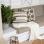 Bambury Freya Throw | Ivory
