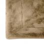 Bambury Frida Faux Fur Throw 150x200cm | Biscuit