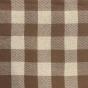 Bambury Gingham Square Cushion 50x50cm | Clove