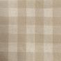 Bambury Gingham Square Cushion | Latte