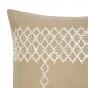 Bambury Marion Square Cushion 45x45cm | Latte