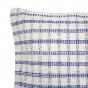 Bambury Merle Square Cushion 50x50cm | Azure