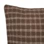 Bambury Merle Square Cushion 50x50cm | Clove