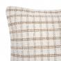 Bambury Merle Square Cushion 50x50cm | Fawn