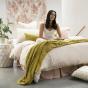 Bambury Rhodes Rectangle Cushion 30x70cm | Pickle