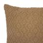 Bambury Sennet Square Cushion 50x50cm | Fawn