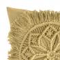 Bambury Sosa Square Cushion 45x45cm | Flax