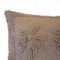 Bambury Three Palms Rectangle Cushion 30x50cm | Tea Rose