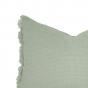 Bambury Wanda Rectangle Cushion 40x60cm | Sage