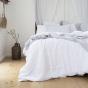 Bambury Double Linen Quilt Cover Set Ivory