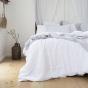 Bambury King Linen Quilt Cover Set Ivory