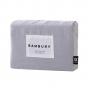 Bambury Super King Linen Quilt Cover Set Silver