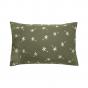 Bambury Cocos Flannelette Sheet Set Olive | Single
