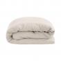 Bambury Double Linen Quilt Cover Set | Pebble