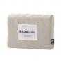 Bambury Double Linen Quilt Cover Set | Pebble
