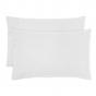 Bambury Standard Temple Organic Cotton Pillowcase Pair Ivory