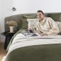 Bambury King Quilt Cover Set Sloane | Olive