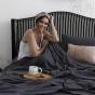 Bambury Double BedT Sheet Set | Charcoal