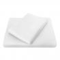 Bambury Double Chateau Flat Sheet | White