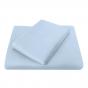 Bambury King Single Chateau Flat Sheet | Blue