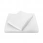 Bambury Queen Chateau Flat Sheet | White