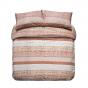 Bambury Single Darlington Terracotta Quilt Cover Set