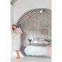 Bambury M/L Microplush Robe Silver
