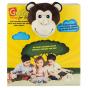 Bambury Go-Go Pillow for Kids | Monkey