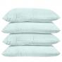 Bambury Double Plain Dyed Fitted Sheet BONUS Pack | Sea Foam
