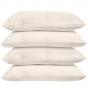 Bambury Single Plain Dyed Fitted Sheet BONUS Pack | Cream
