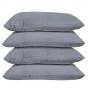 Bambury Double Plain Dyed Fitted Sheet BONUS Pack | Storm