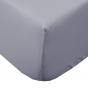 Bambury Double Plain Dyed Fitted Sheet BONUS Pack | Storm