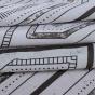 Bambury King Mega Wall Printed Fitted Sheet | Metro