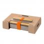 Black + Blum Stainless Steel Sandwich Box Orange 900ml