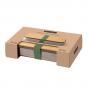 Black-blum Black + Blum Stainless Steel Sandwich Box Olive 900ml