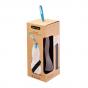 Black + Blum Eau Good Charcoal Water Bottle Blue 800ml