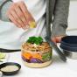 Black-blum Glass Lunch Bowl Slate 750ml