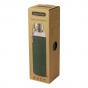 Black-blum Glass Water Bottle Olive 600ml