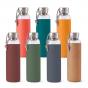 Black-blum Glass Water Bottle Slate 600ml 