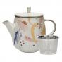Ecology Paper Daisies Teapot with Stainless Steel Strainer | 1L